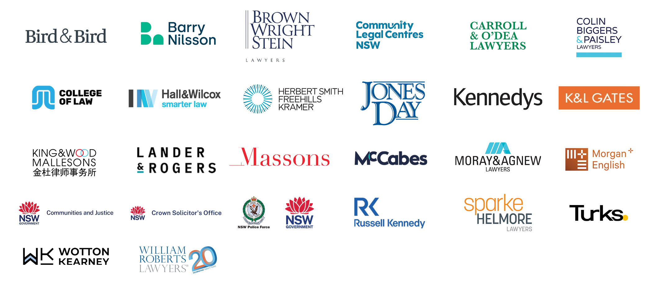 2026 Law Students Careers Summit Logos